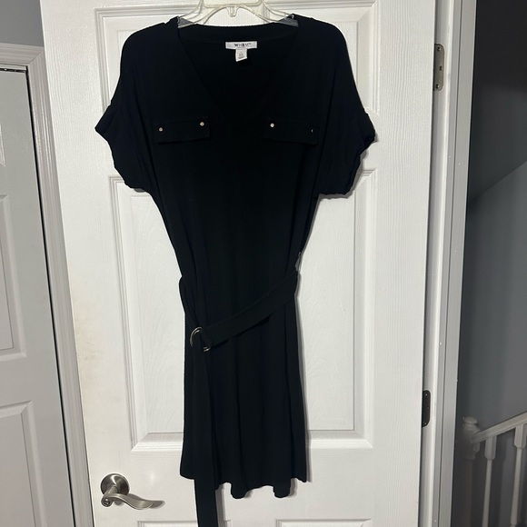 White House Black Market Belted Mini Dress - Picture 1 of 15
